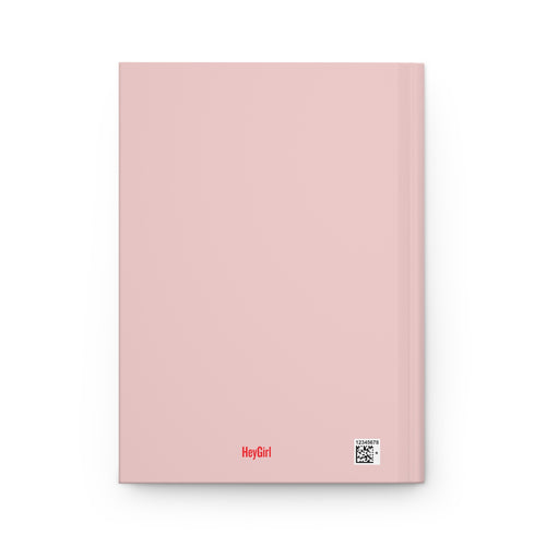 'Just Girl Thoughts' Hardcover Journal — Perfect Notebook for Overthinking, Dreams, & Manifesting