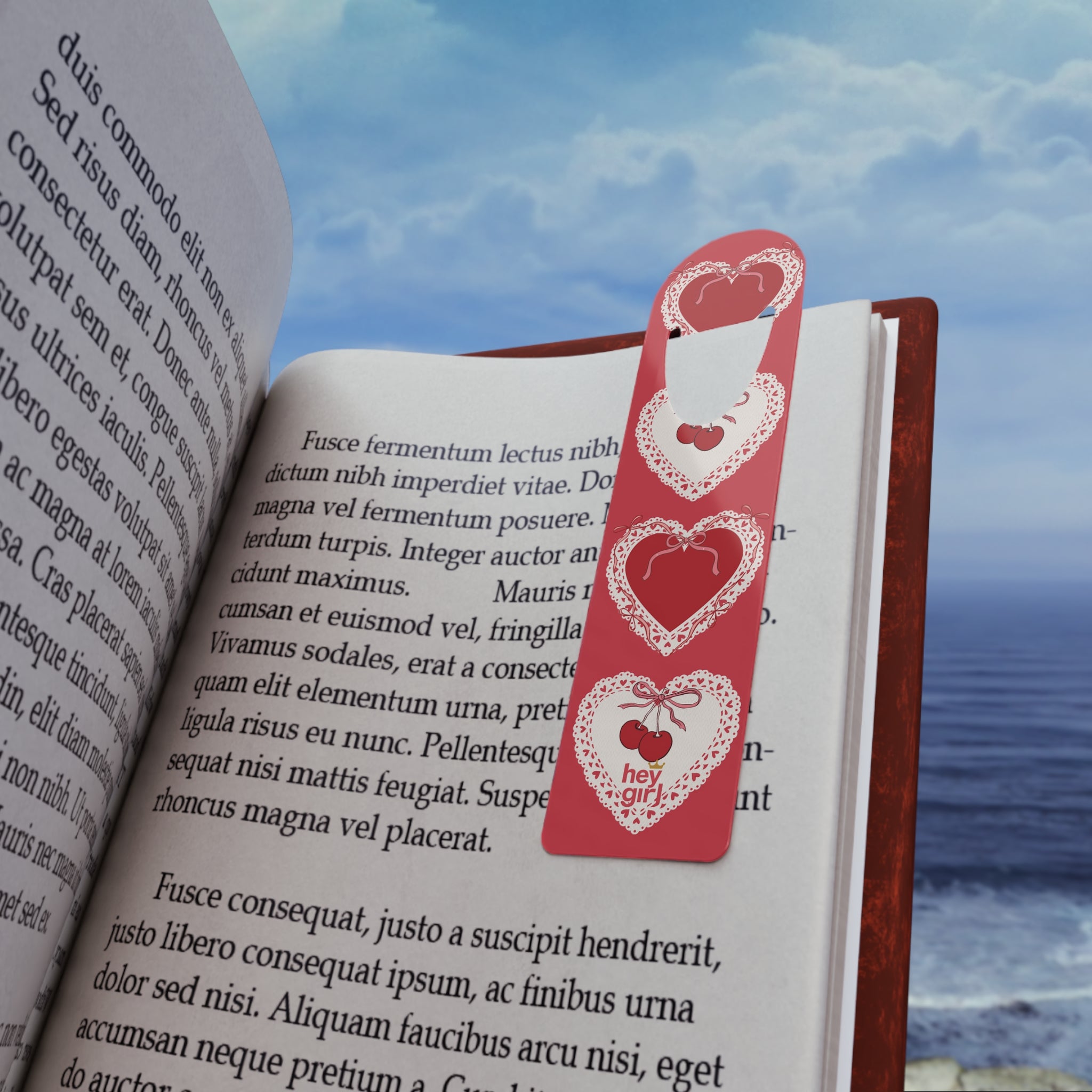 Vintage Valentine Bookmark