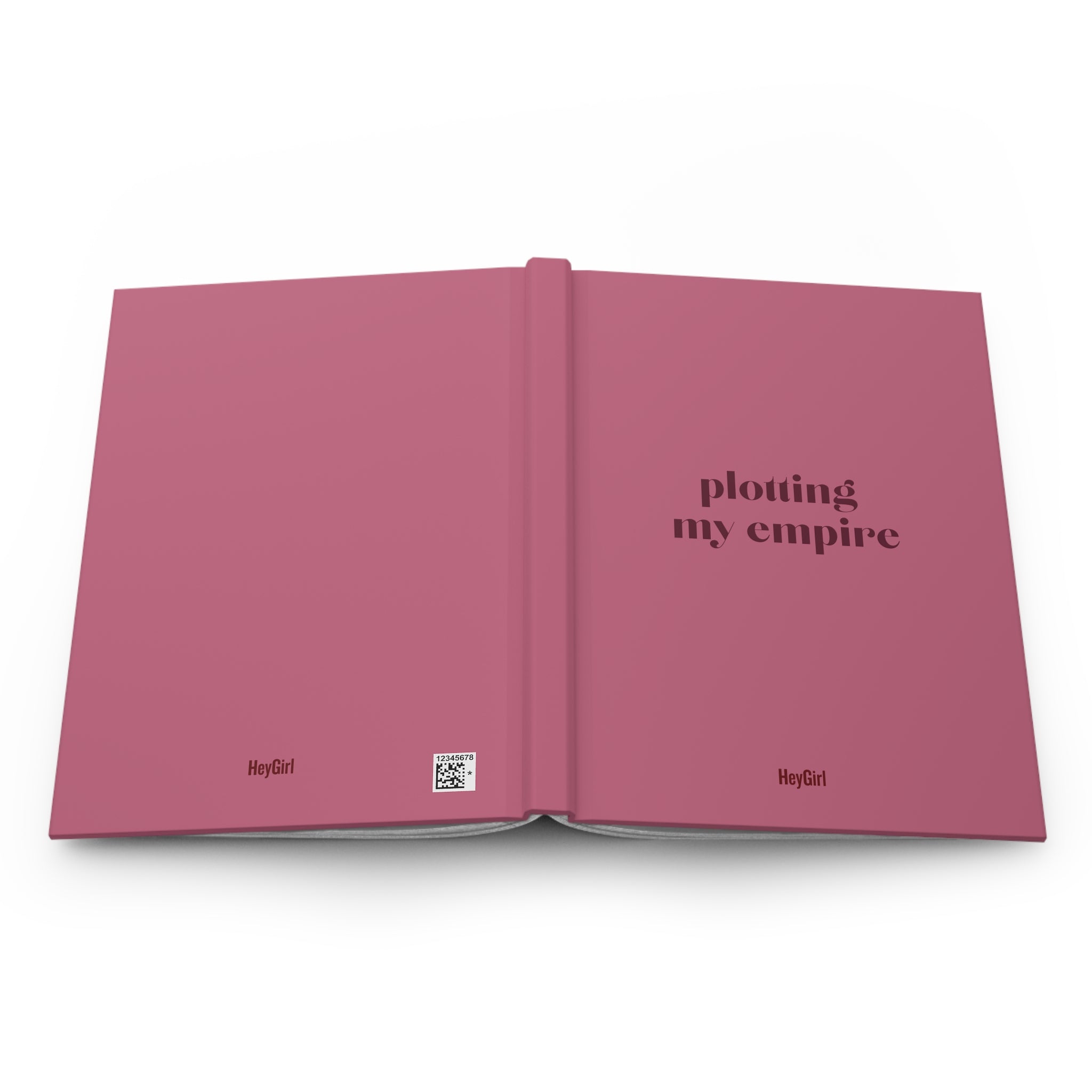 Plotting My Empire Hardcover Journal
