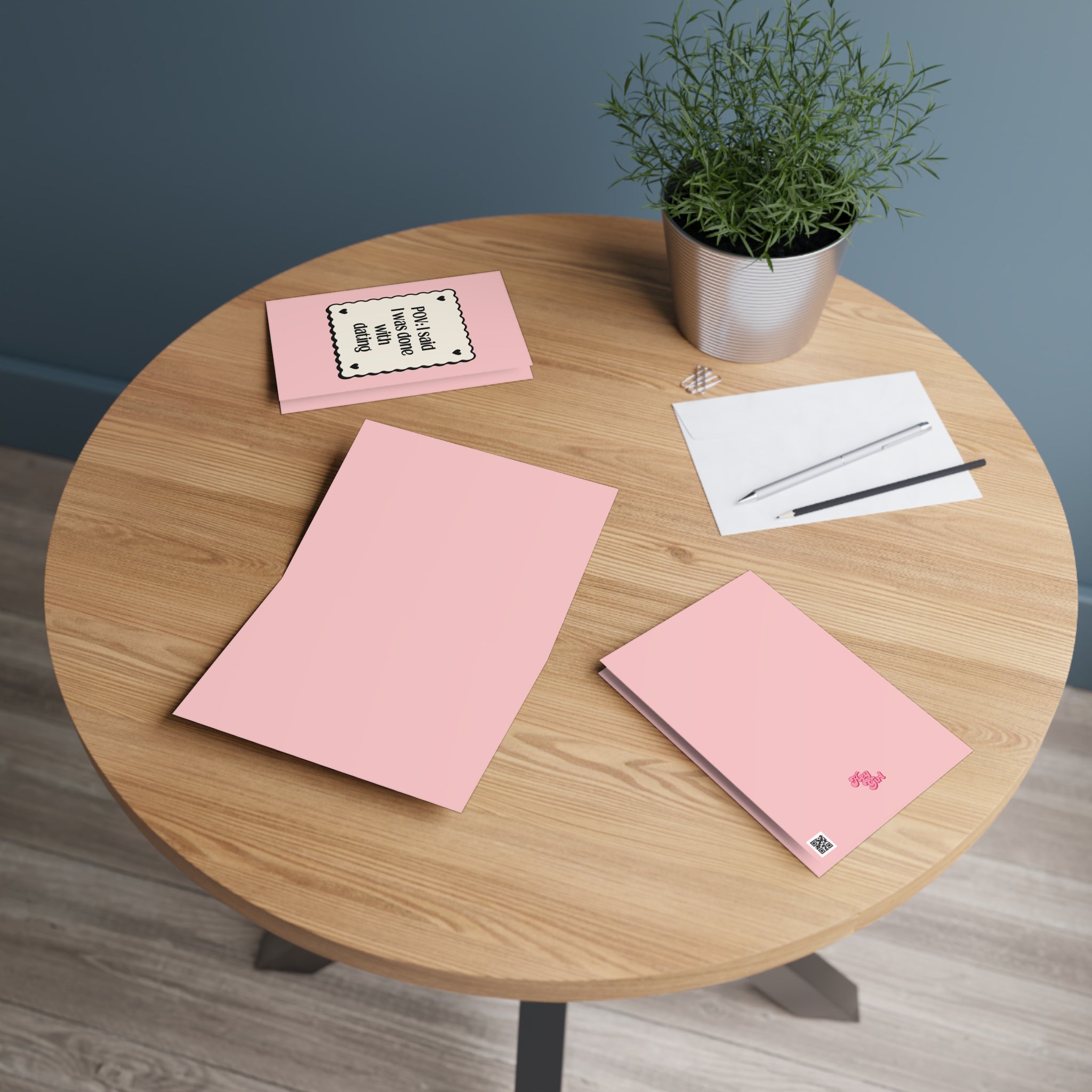 Done With Dating Valentines Card