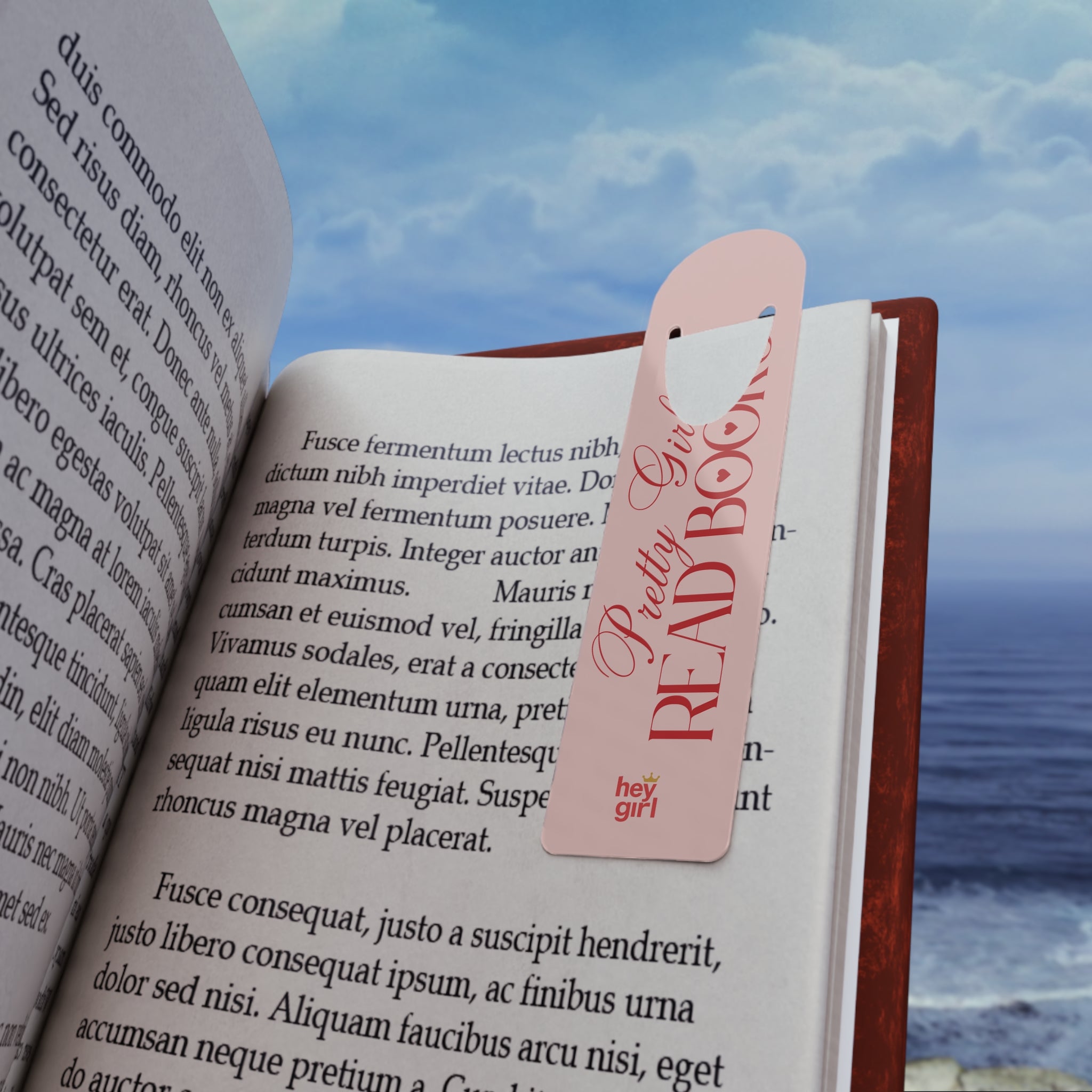 Pretty Girl Reads Books Bookmark