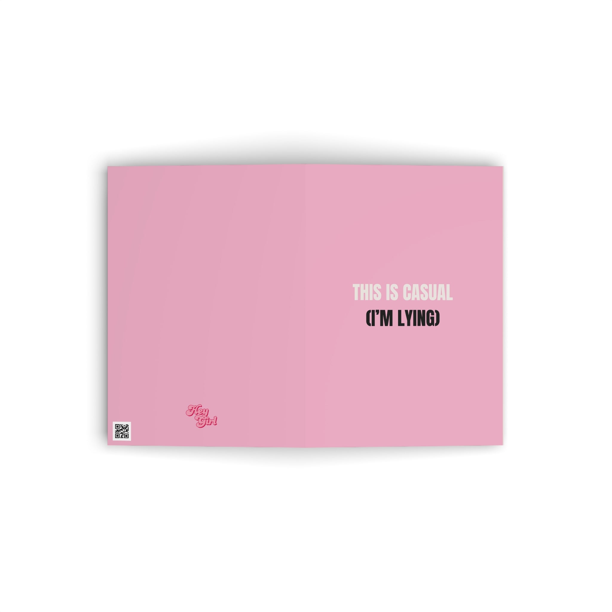 This Is Casual Valentines Card