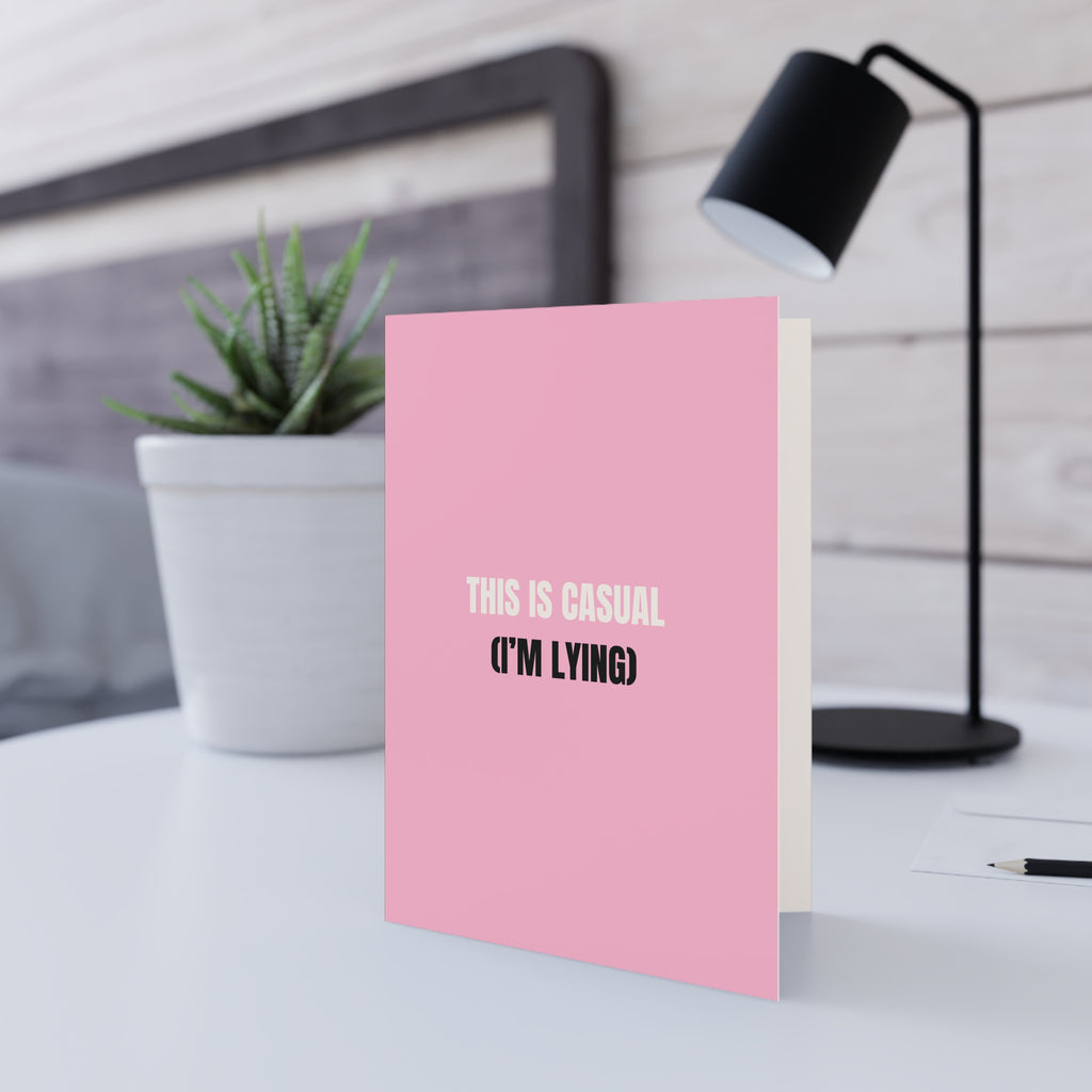 This Is Casual Valentines Card