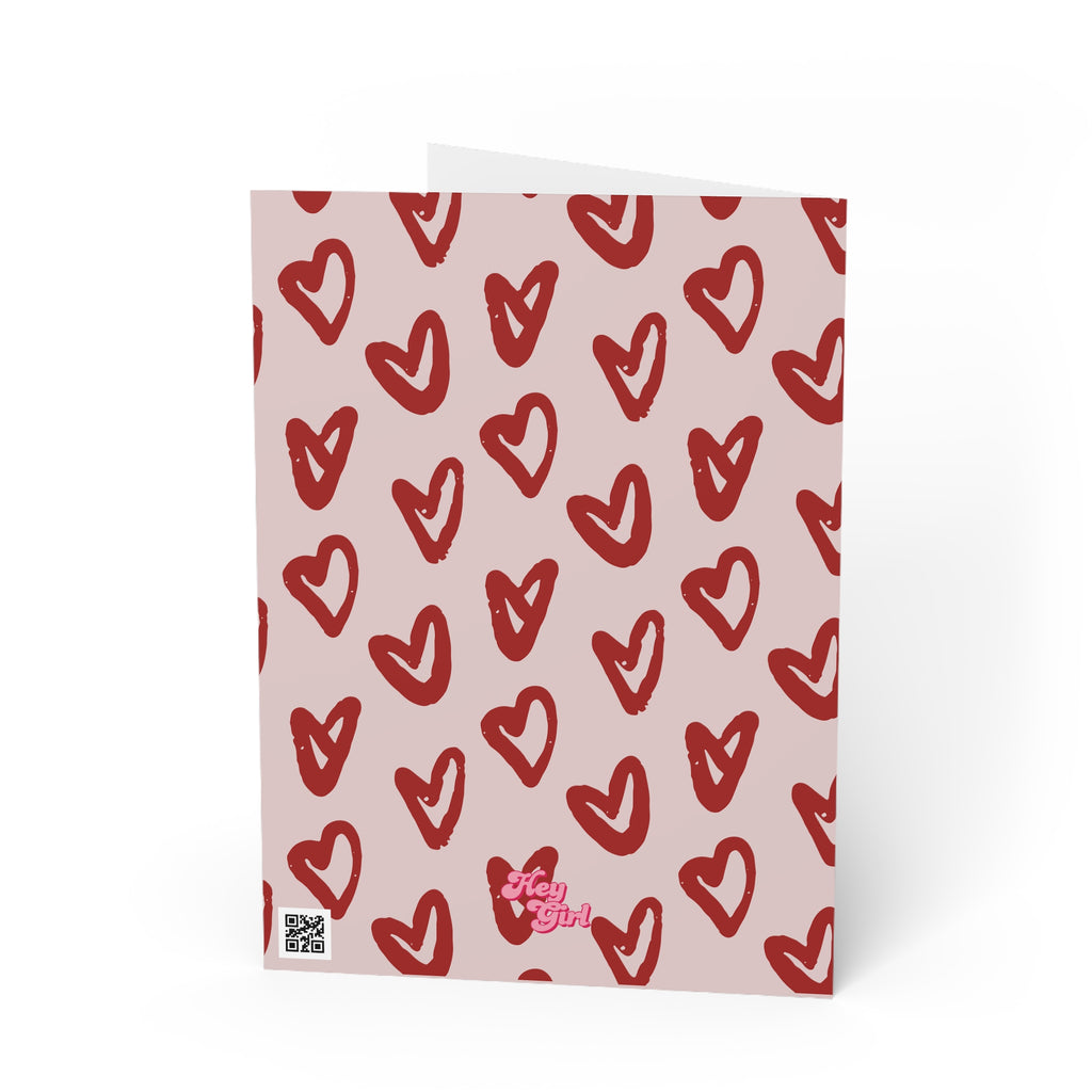 I Caught Feelings By Accident Valentines Card