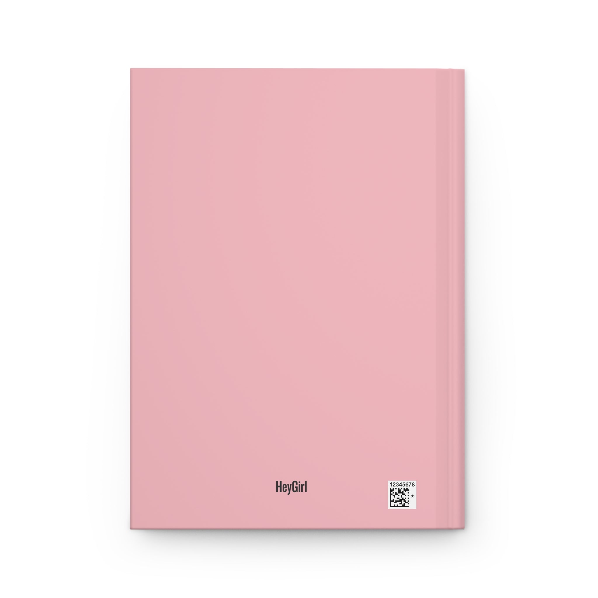 Pretty & Paid Pink Hardcover Journal — Feminine Goal-Setting Notebook