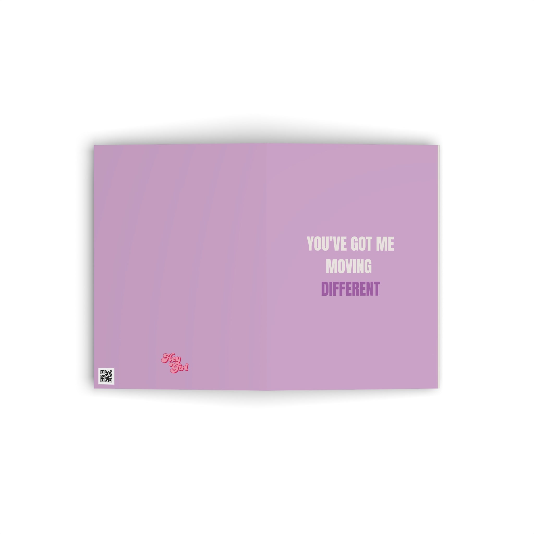 You've Got Me Moving Different Valentines Card