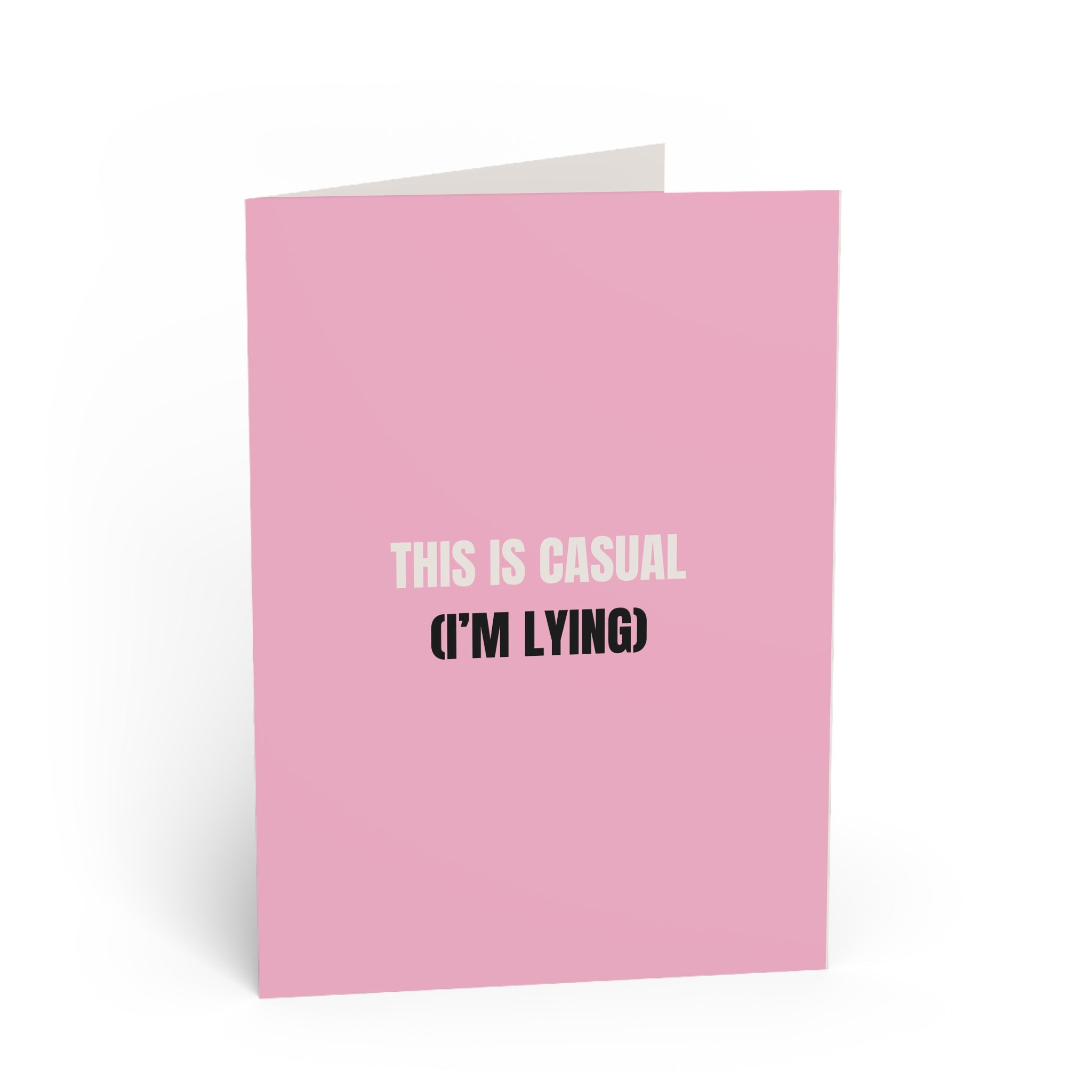 This Is Casual Valentines Card