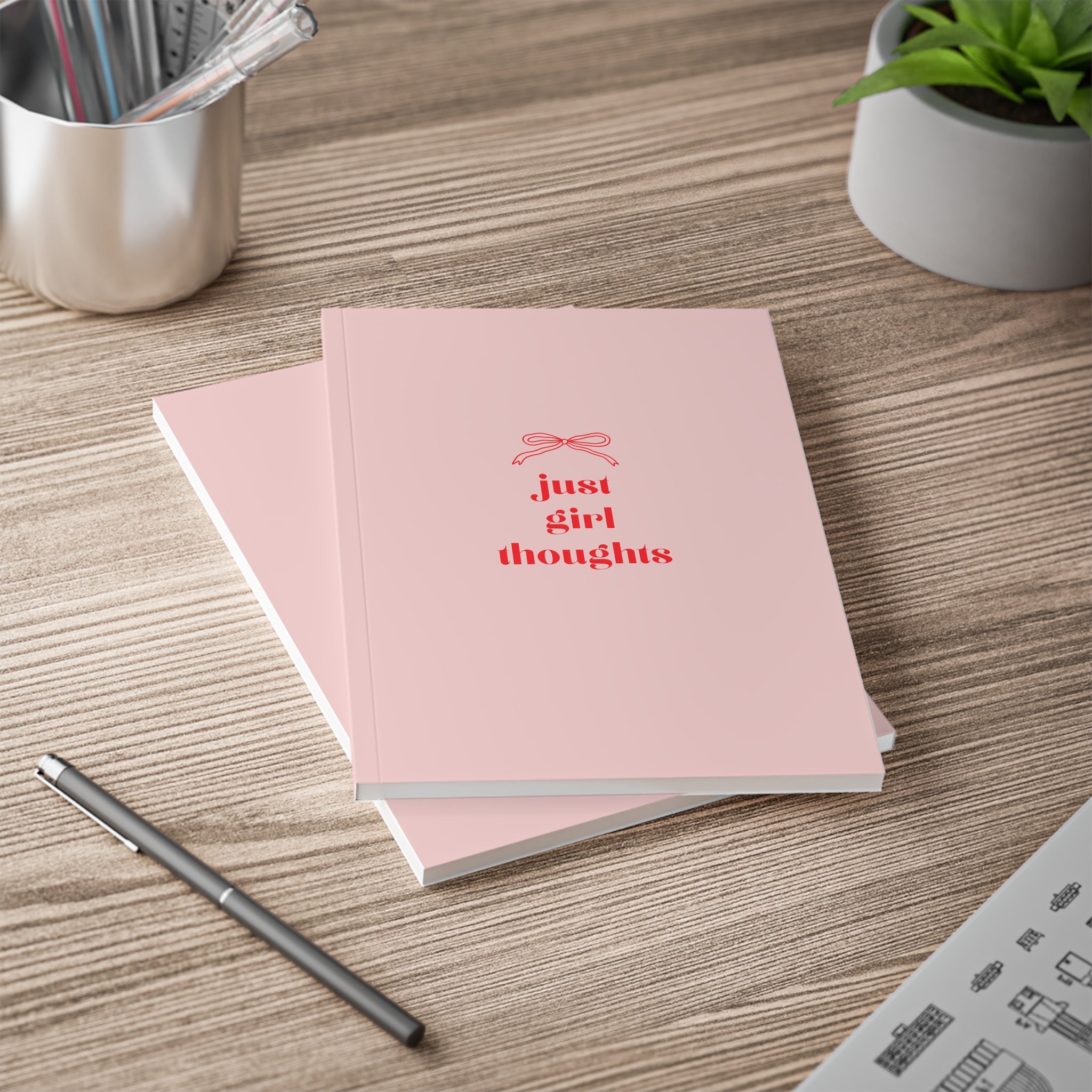 Just Girl Thoughts Notebook